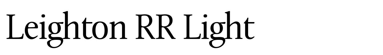 Leighton RR Light